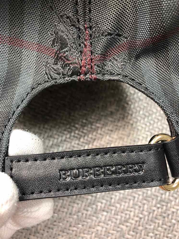 ブランド帽子素材ディテール